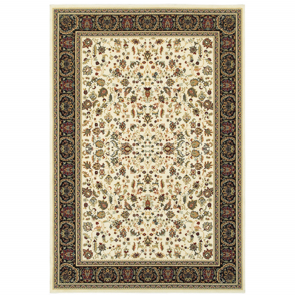Stylish Stain-Resistant Oriental Area Runner Rug - Ideal for Family Homes with Kids and Pets, 90 Inches Long