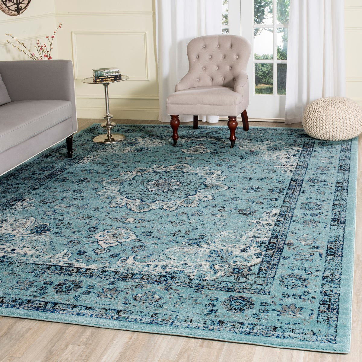 Safavieh Evoke Luxury Power-Loomed Area Rug - Exquisite Soft Frieze Design Featuring Trendy Patterns and Textures