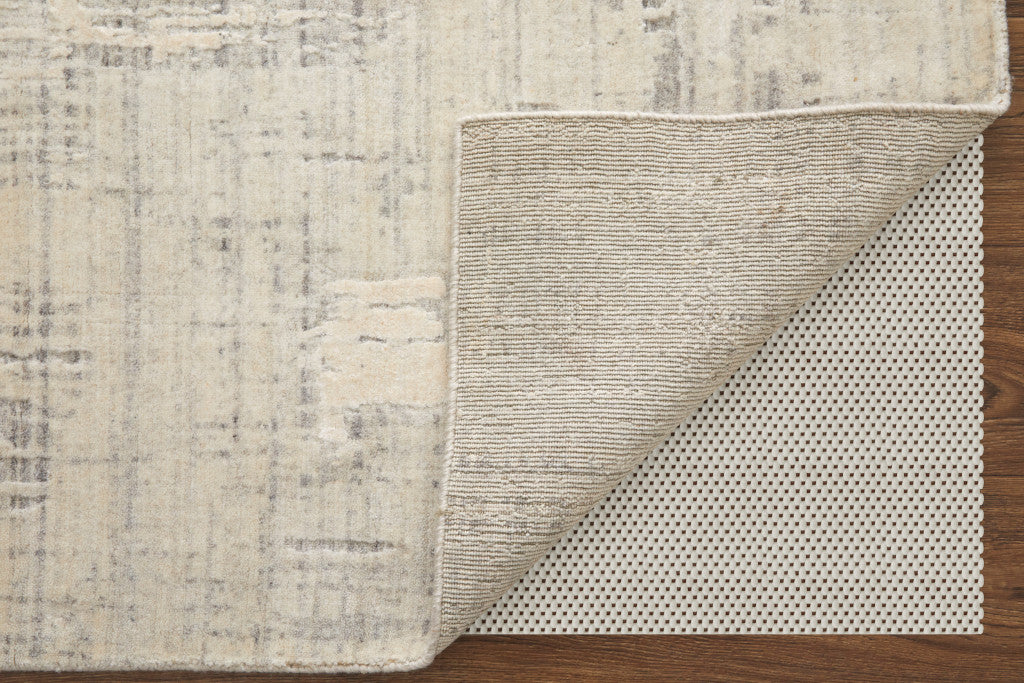 Exquisite Hand-Woven Gray Abstract Area Rug for Stylish Home Decor