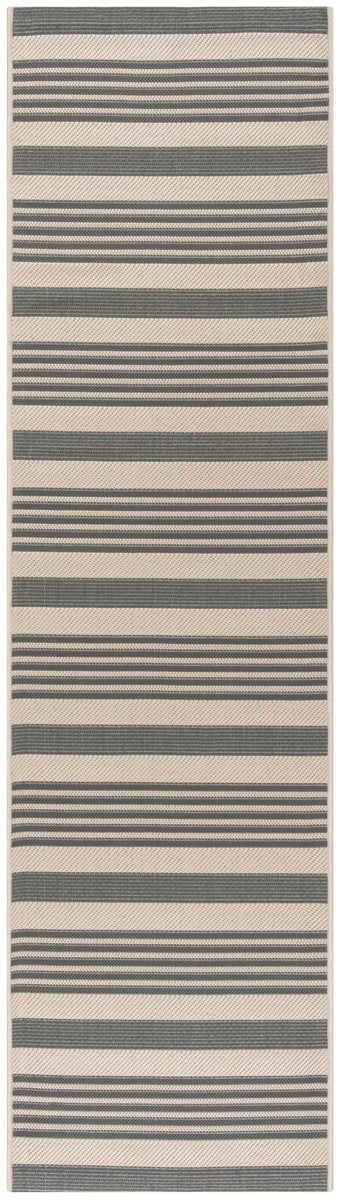 Stylish Easy - Clean Indoor/Outdoor Striped Area Rug for Any Space