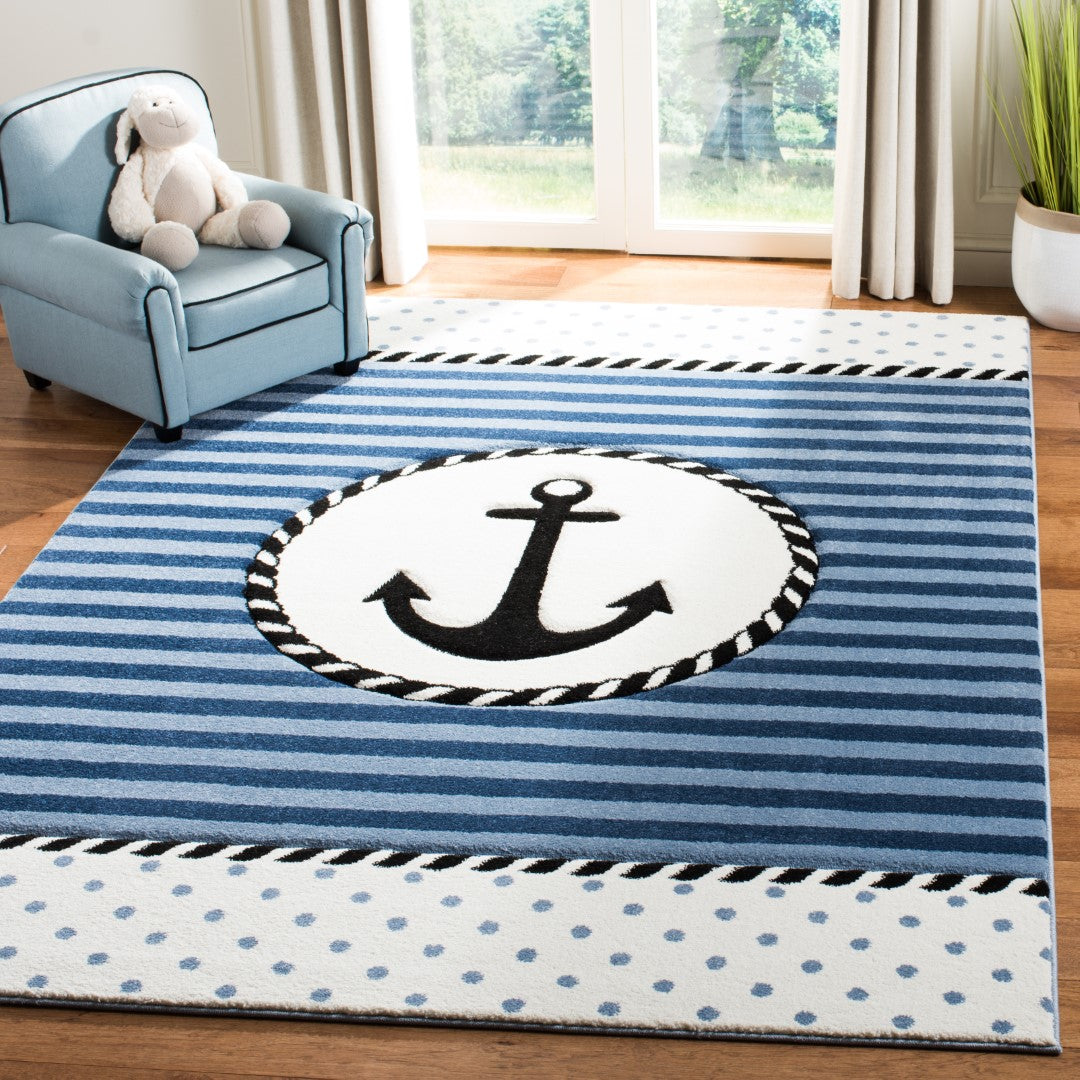 Luxurious Turkish-Made Power Loomed Carousel Rug with 13mm Pile and Jute Backing