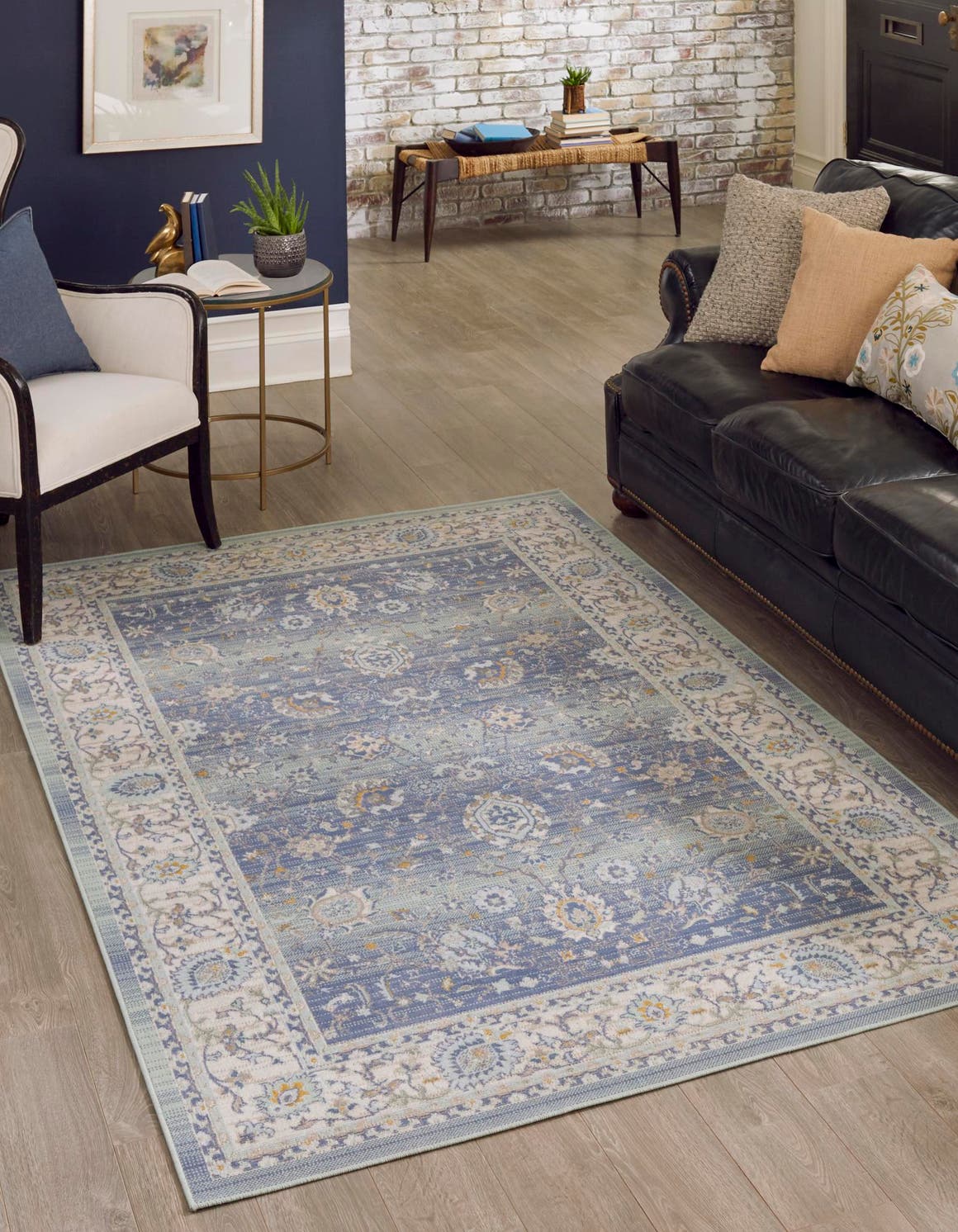 Whitney Floral Botanical Area Rug - A Captivating and Enchanting Design Ideal for Living Rooms, Offering Versatility and Easy Care for Homes
