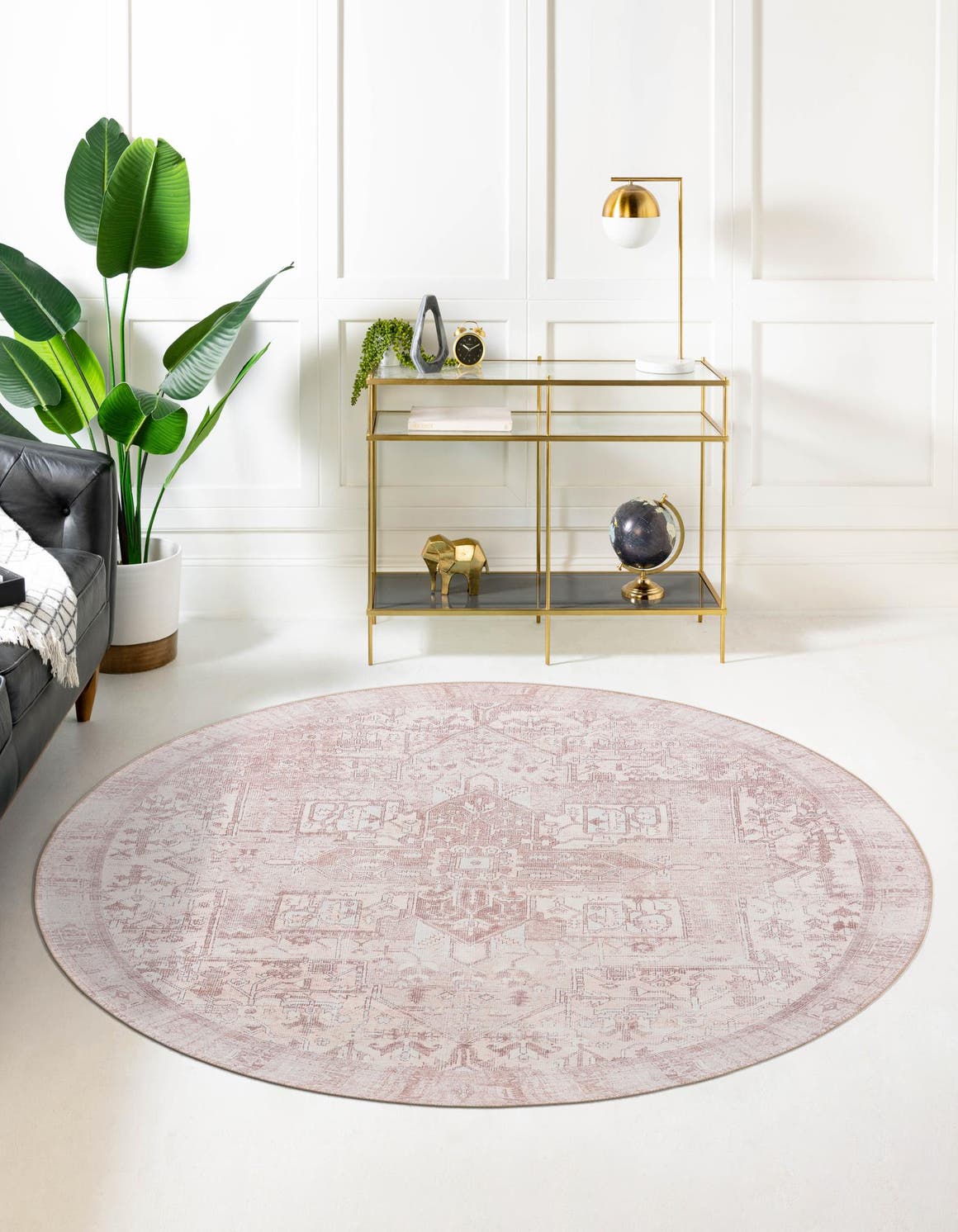 Timeless Durable and Versatile Abstract Revival Area Rug for Modern and Traditional Interior Spaces with Easy Maintenance