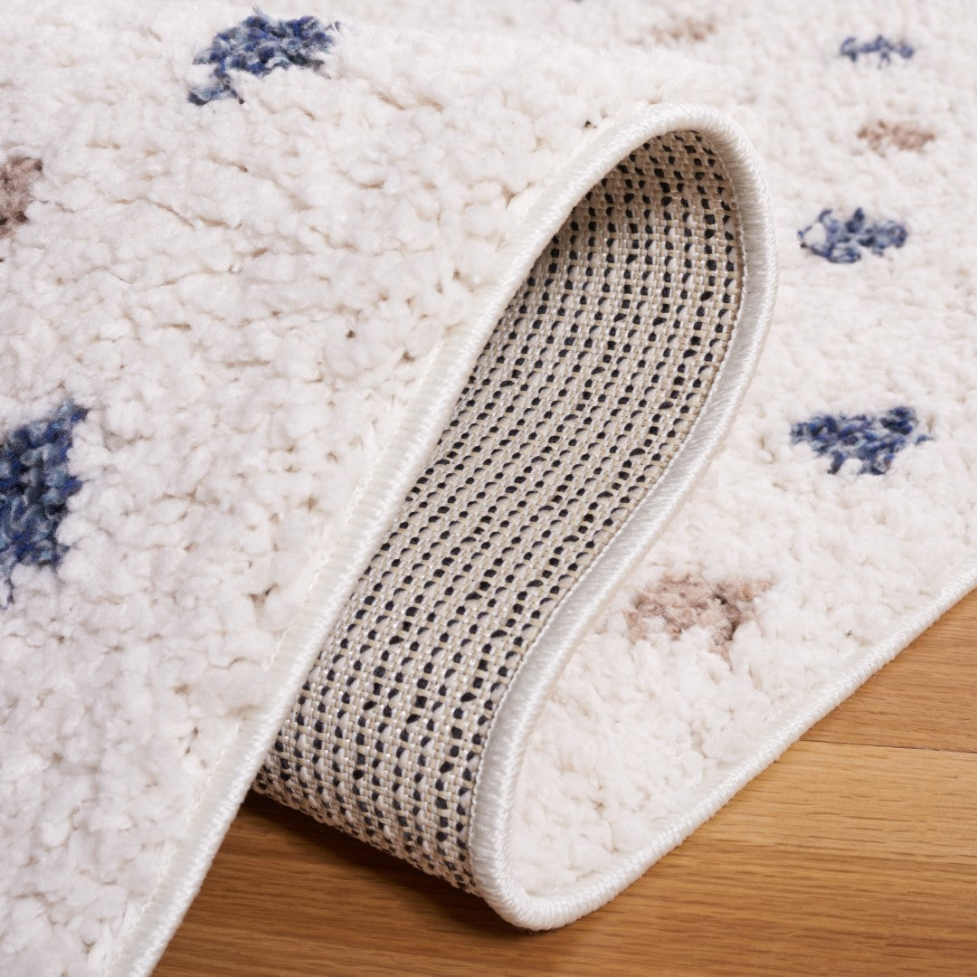 Luxurious Calico Shag and Flokati Style Power Loomed Area Rug for Creating Cozy and Stylish Living Spaces