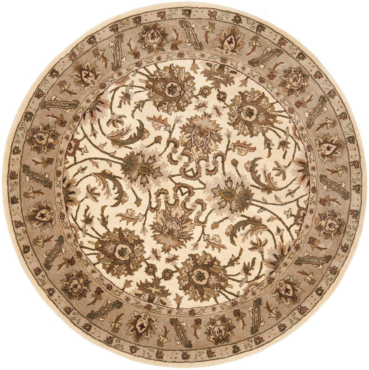 Safavieh Royalty ROY207 Luxury Area Rug - Sumptuous 100% Wool Pile for Sophisticated Home Decor and Enhanced Comfort