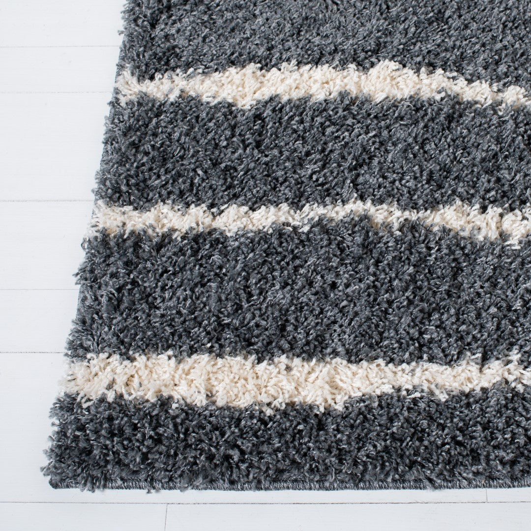 Luxurious Power Loomed Venus Shag Rug Crafted from a Rich Blend of Jute and Polyester for Unmatched Comfort