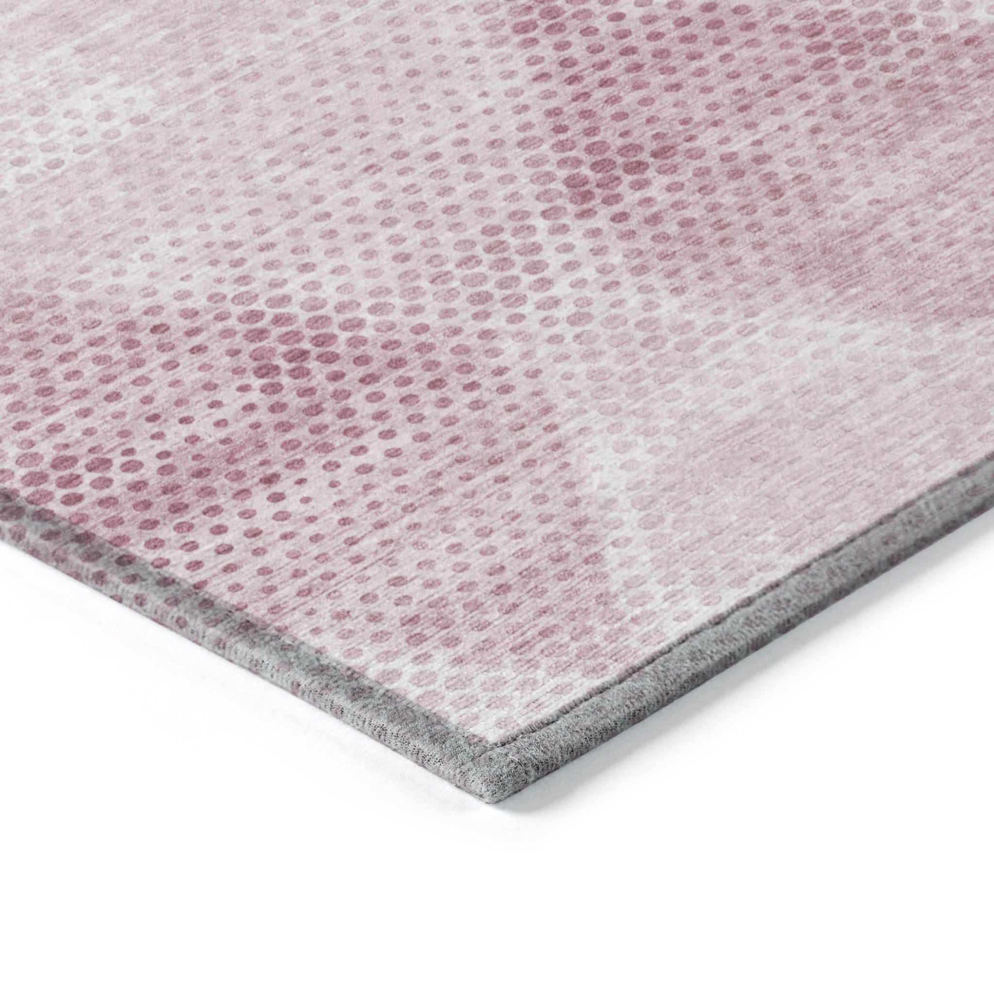 Stylish Blue Geometric Washable & Stain-Resistant Runner Rug for Indoor/Outdoor Spaces