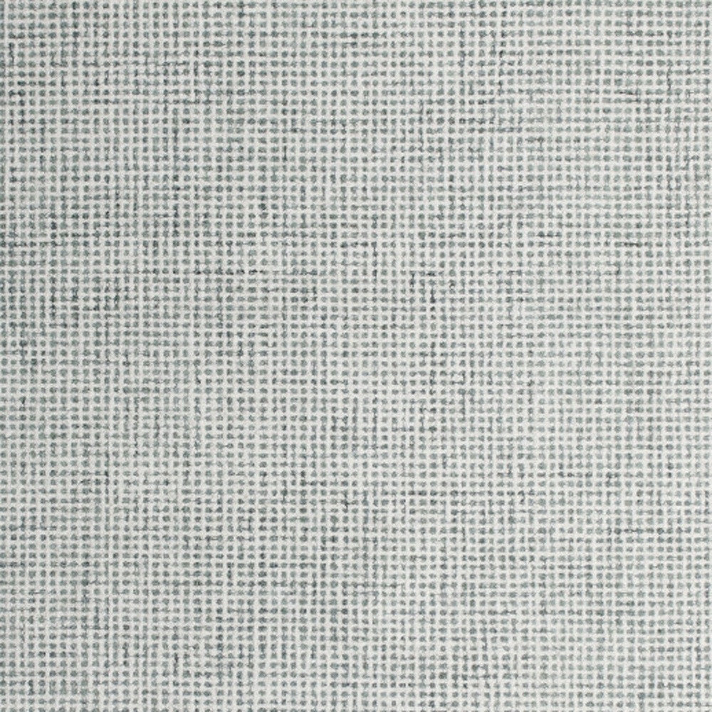 Handmade Blue and Ivory Wool Area Rug - Cozy, Stylish for Neutral Home Decor