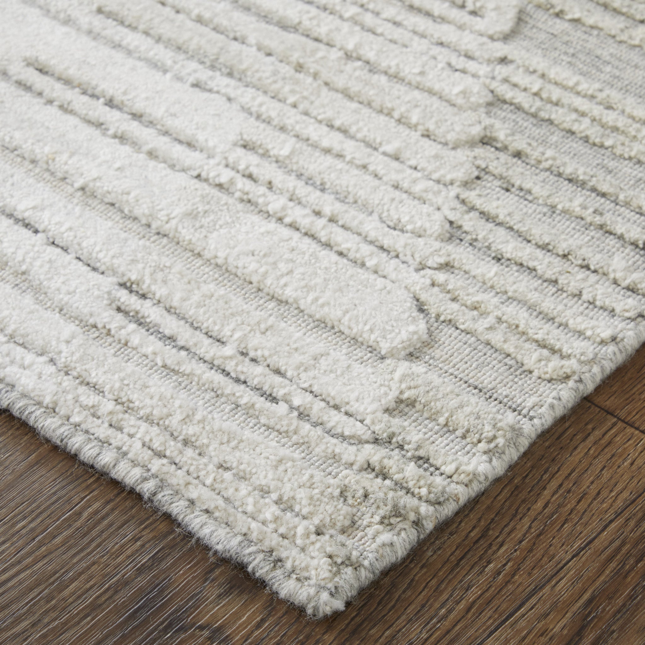 Exquisite Hand-Woven Geometric Area Rug in Unique Blue for Elegant Living Spaces