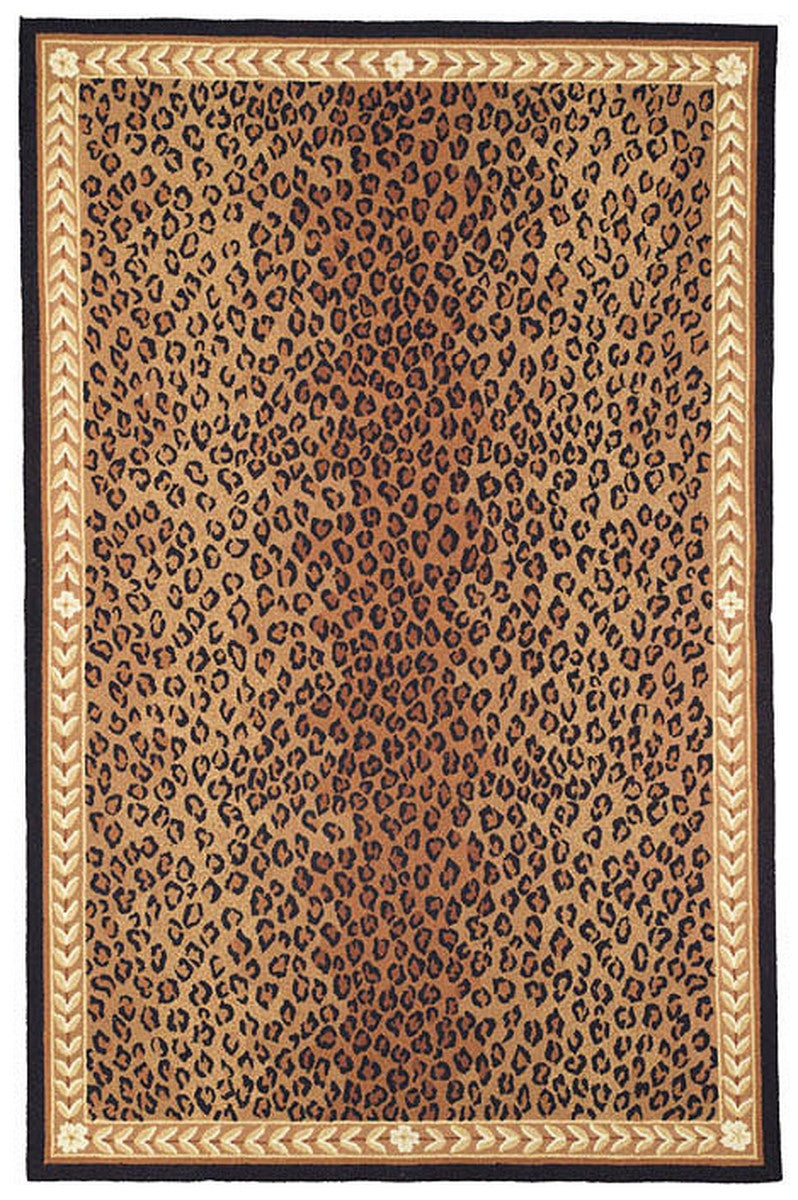 Luxurious Hand-Hooked Chelsea Rug: 100% Virgin Wool Pile on Durable Cotton Backing