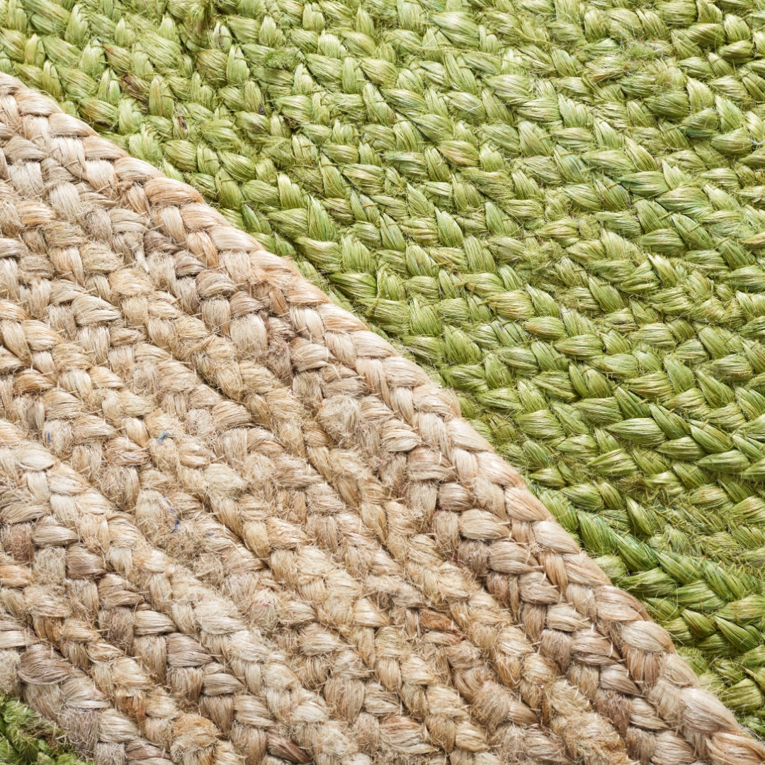 Eco-Friendly, Durable Hand-Woven 801 Natural Jute Pile Rug for Elegant Home Decor