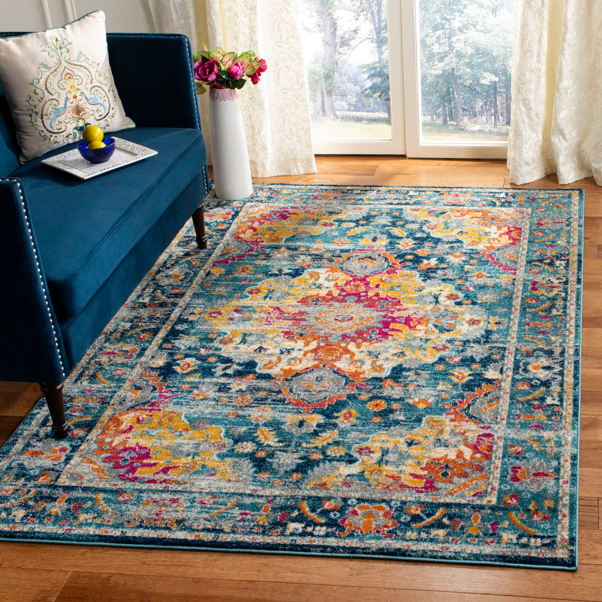 Madison MAD154 Exquisite Power Loomed Luxury Rug - Soft and Cozy Polypropylene Rug with 9mm Pile Height for Maximum Comfort