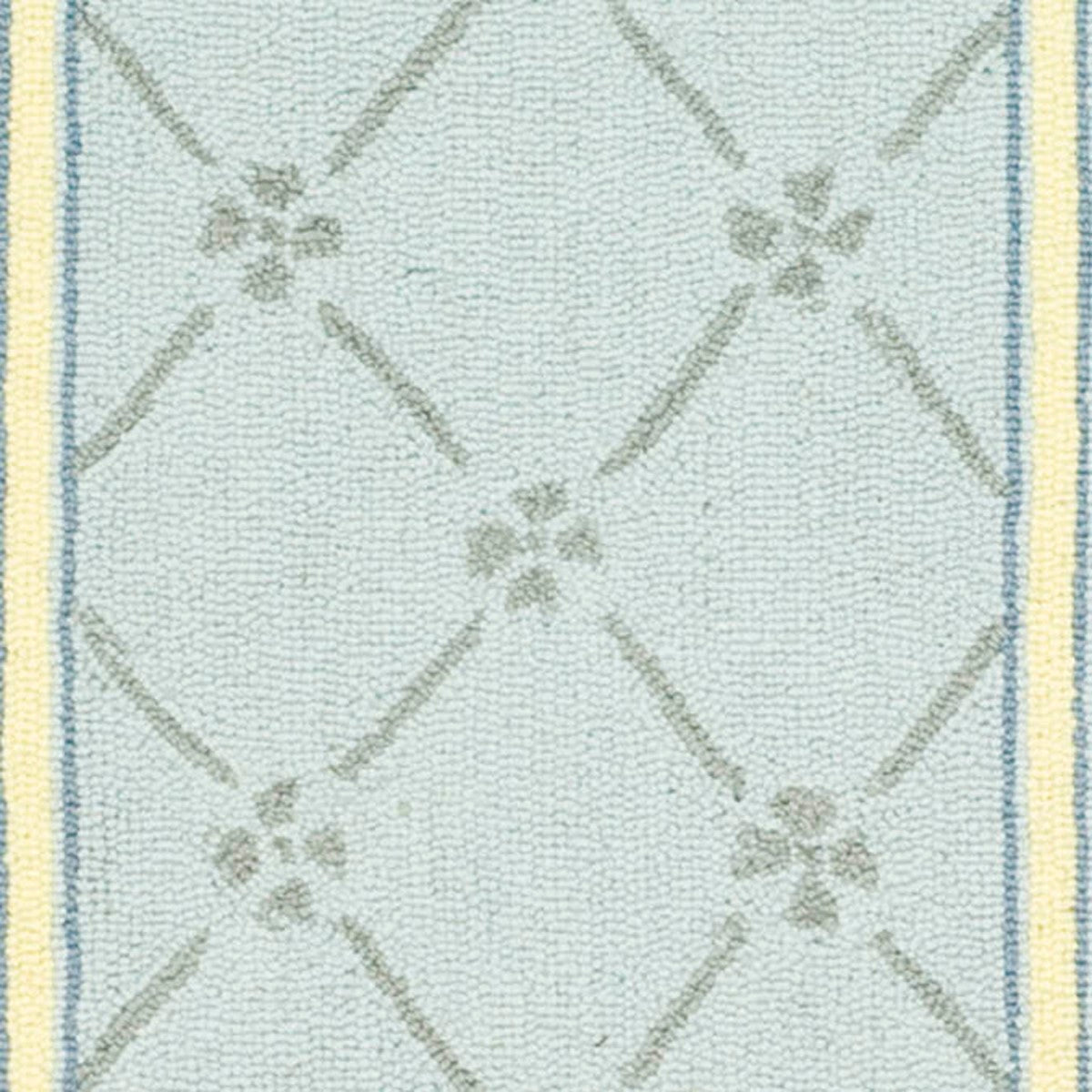 Luxurious Hand-Hooked Chelsea Rug in Timeless American & European Designs, 100% Pure Virgin Wool