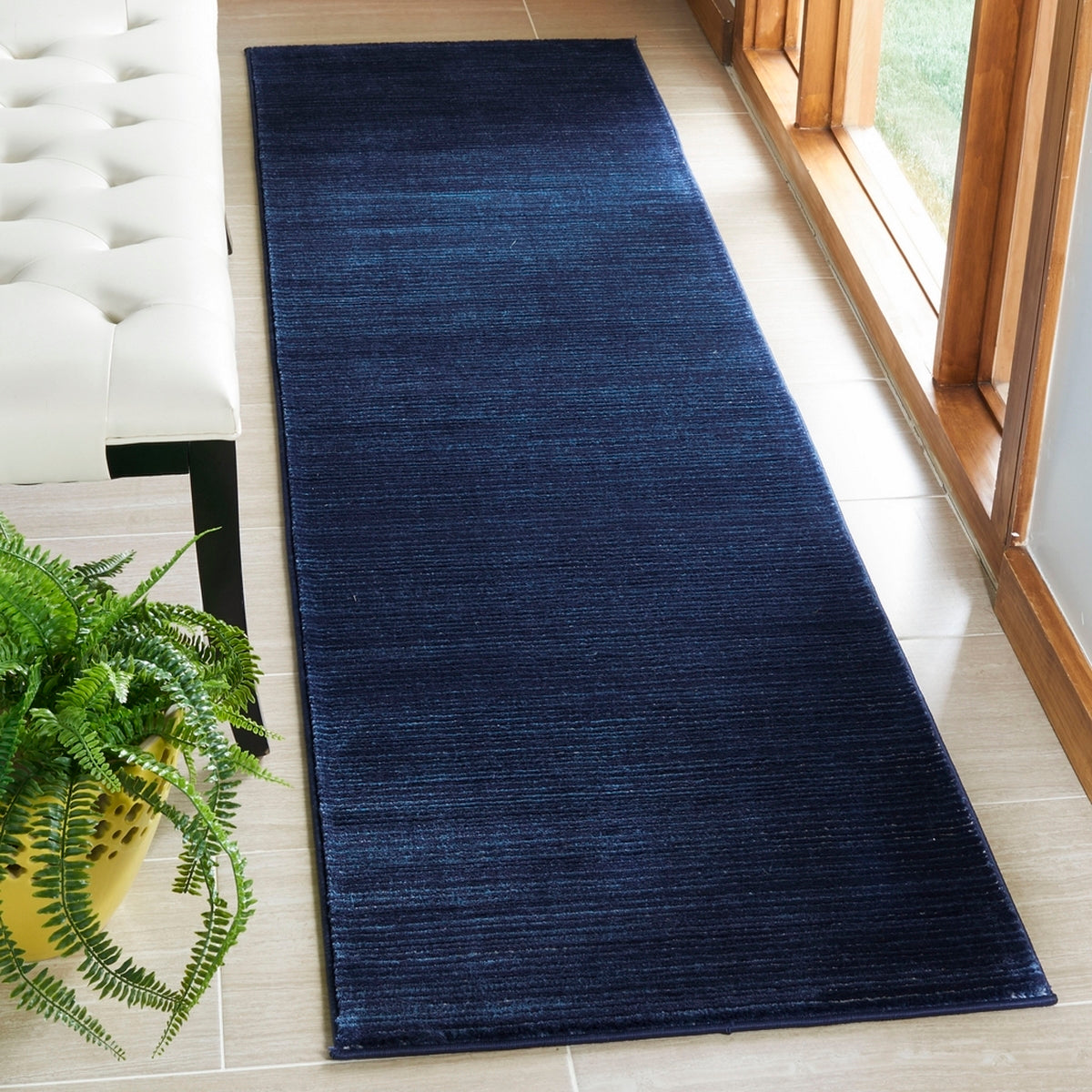 Elegant Vision 606 Flat Weave Area Rug Crafted from a Durable Blend of Polypropylene and Polyester for Home Decor