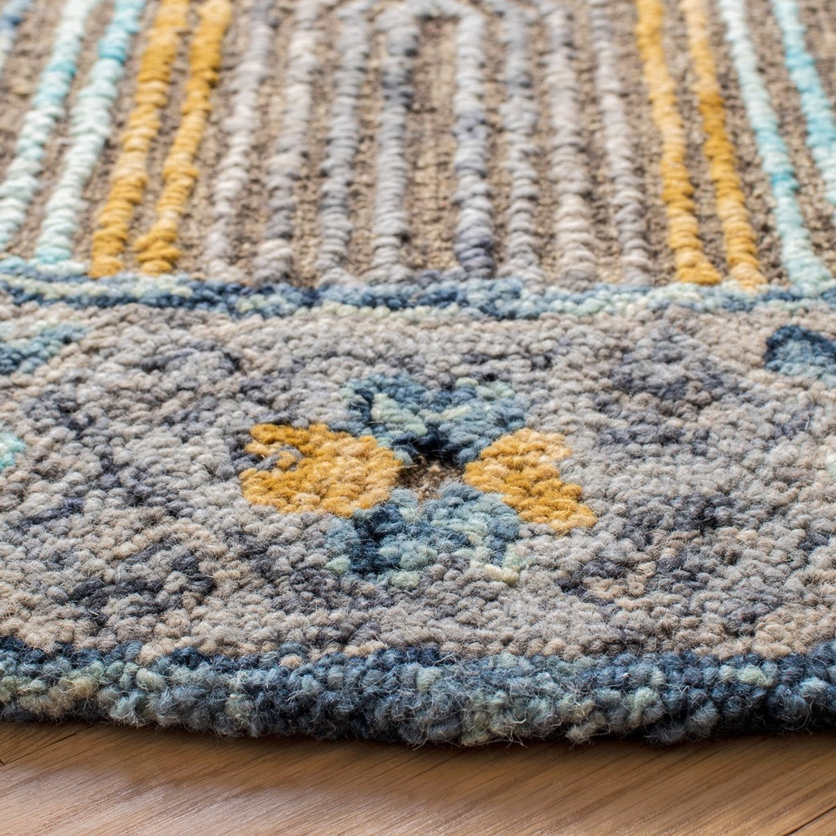 Trace 518 Modern Hand-Tufted Luxury Wool Pile Area Rug for Elegant and Stylish Home Decoration