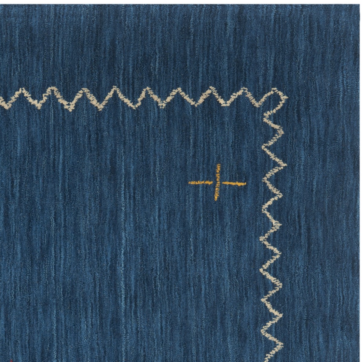 Luxurious Himalaya Hand-Woven Wool Area Rug with Tibetan-Inspired Design for Modern Contemporary Home Decor
