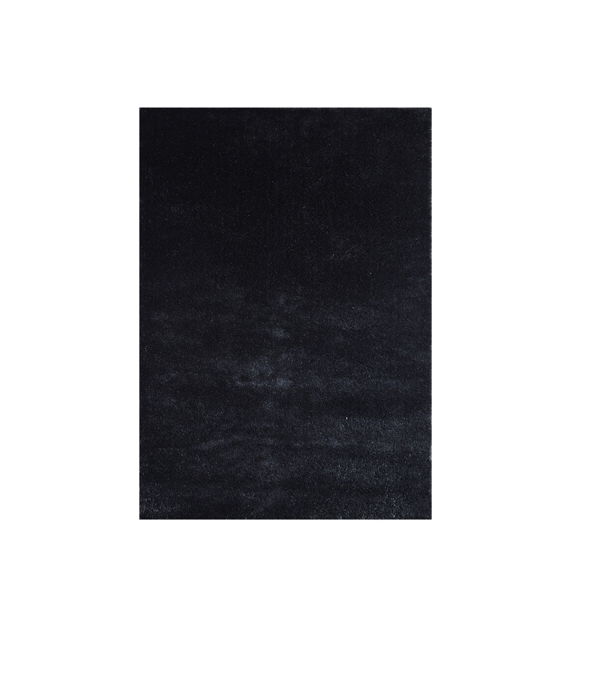 Luxurious Hand-Tufted Dark Charcoal Gray Shag Area Rug for Stylish Homes