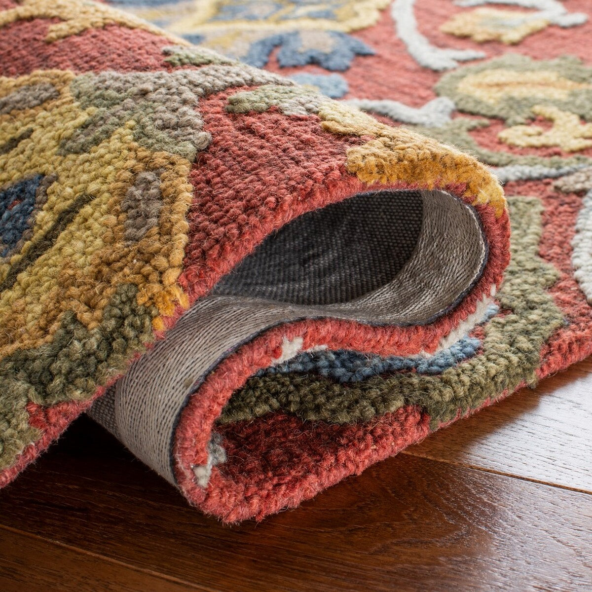 Luxurious 12mm Pile Hand - Tufted Indian Wool Rug for Elegant Home Decor