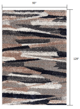 Luxurious Gray and Black Tribal Area Rug - Soft, Durable for Your Home