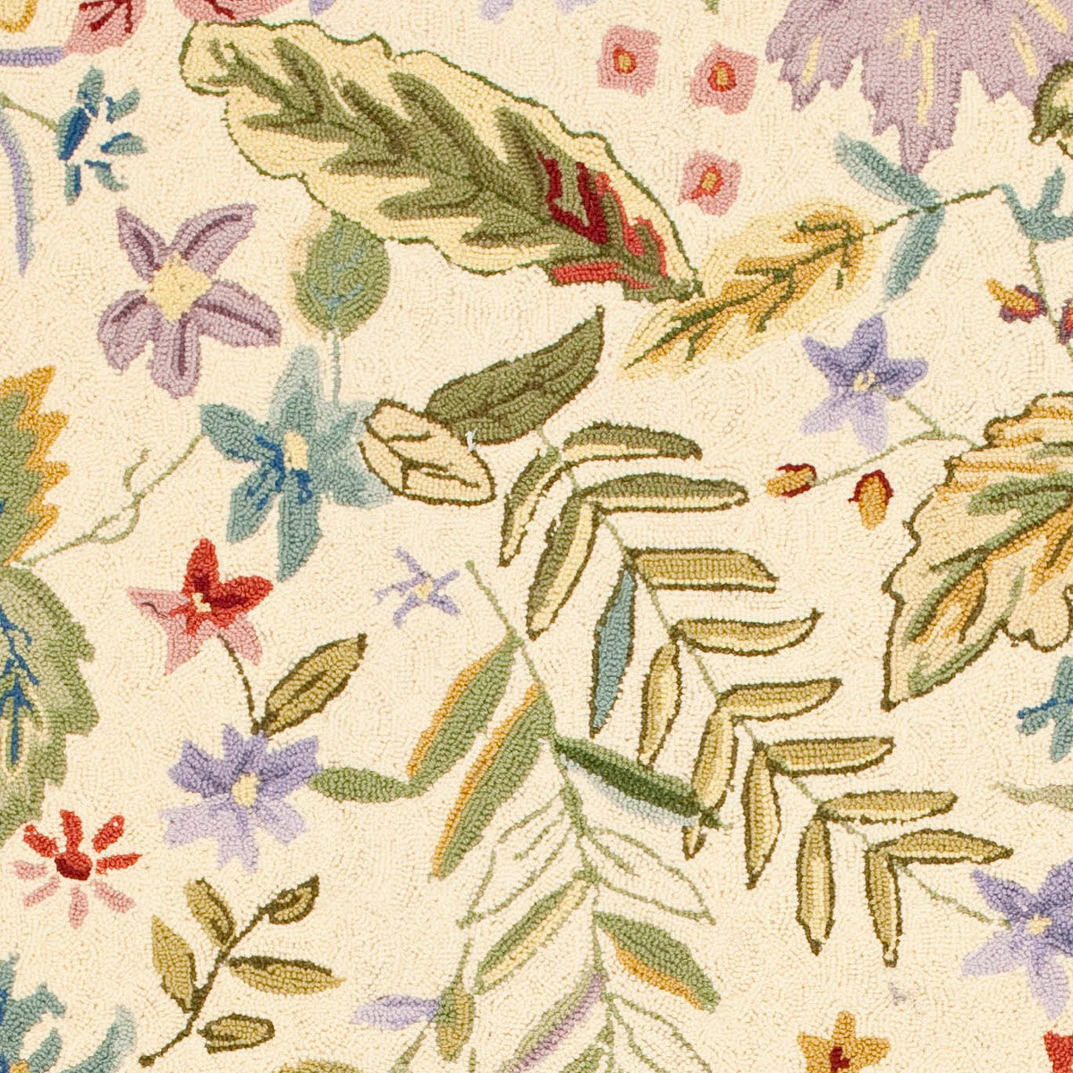 Luxurious Hand-Hooked Chelsea Rug: Pure Wool with Classic American & European Designs