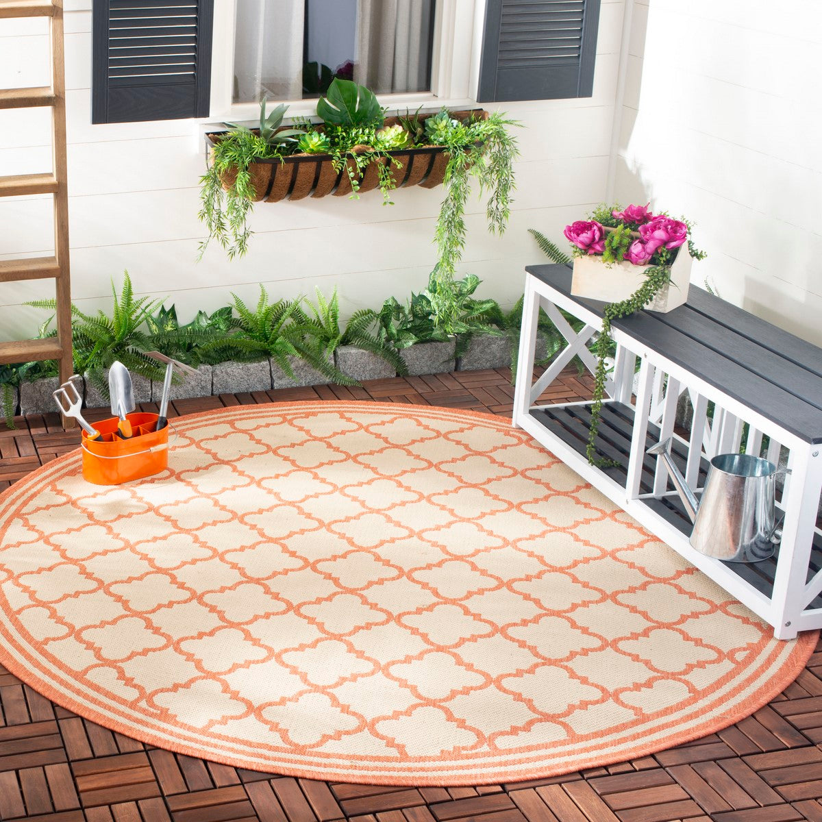 Stylish and Durable Beach Power Loomed Polypropylene Area Rug with Soft Texture for Every Living Space