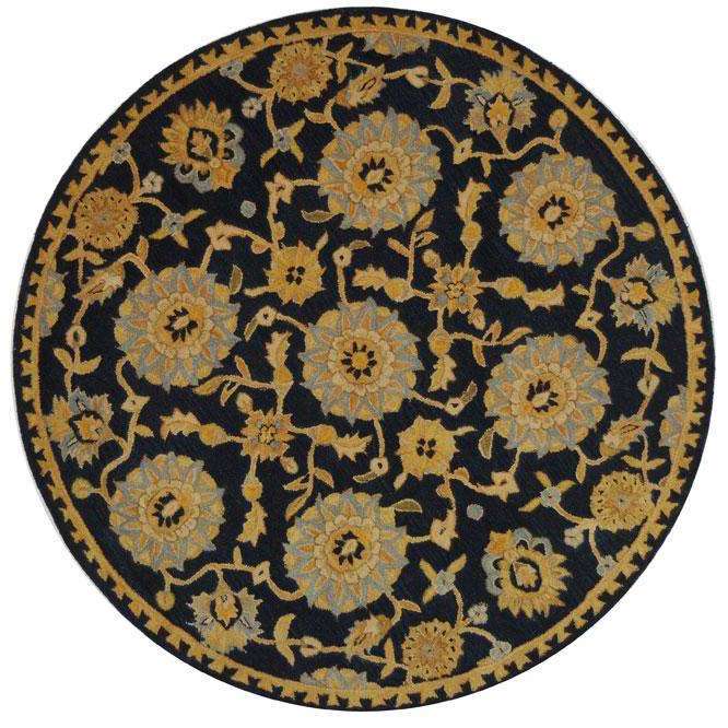 Anatolia Collection Handmade Wool Area Rug - Featuring Authentic 19th Century Decorative Design and Opulent Texture