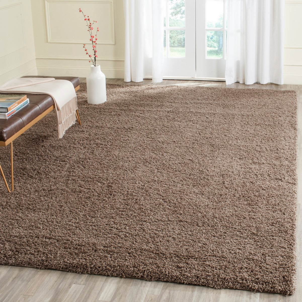 Sgl Laguna SGL303 Opulent Power-Loomed Shag Rug for Modern Living Spaces