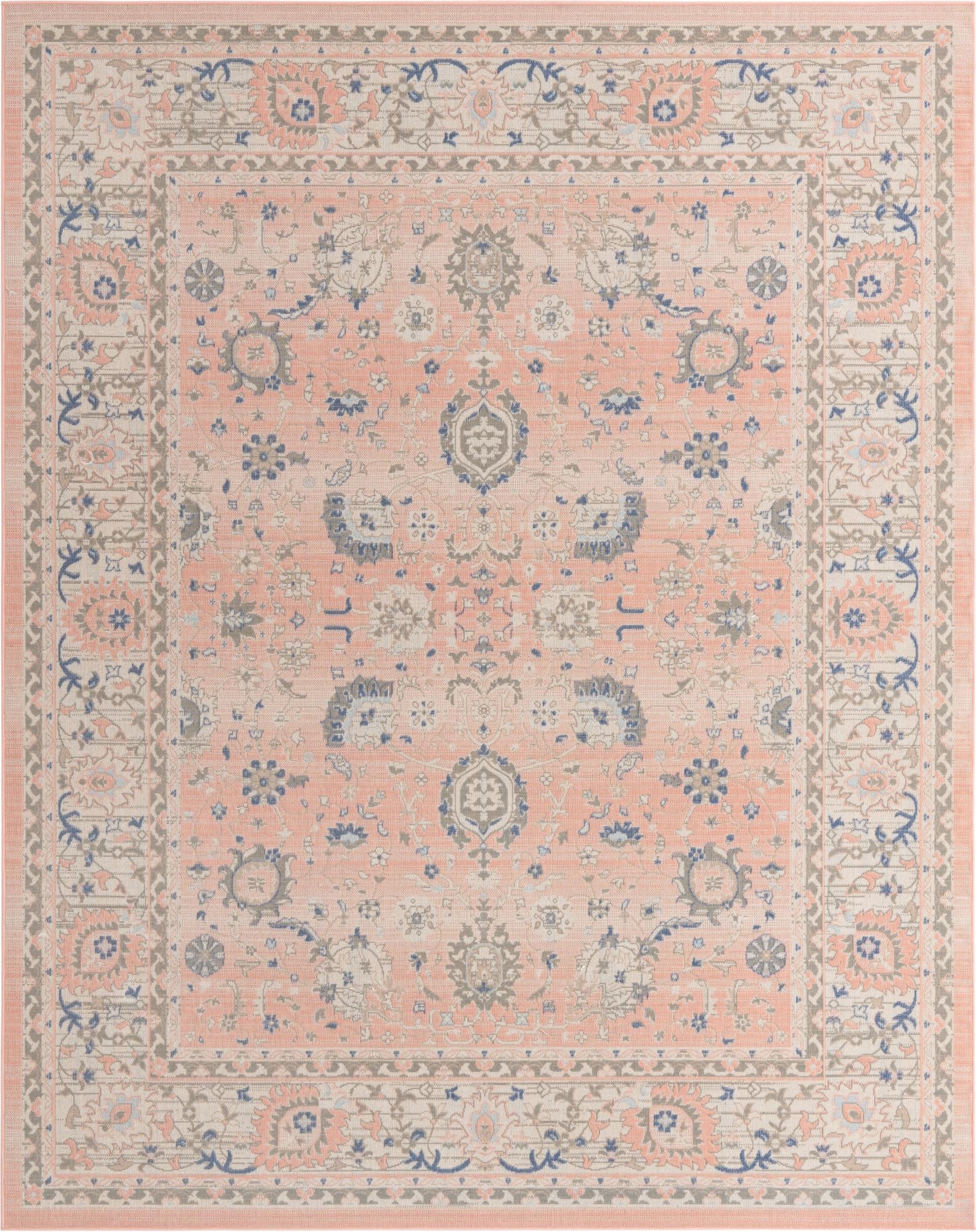 Whitney Floral Botanical Area Rug - A Captivating and Enchanting Design Ideal for Living Rooms, Offering Versatility and Easy Care for Homes