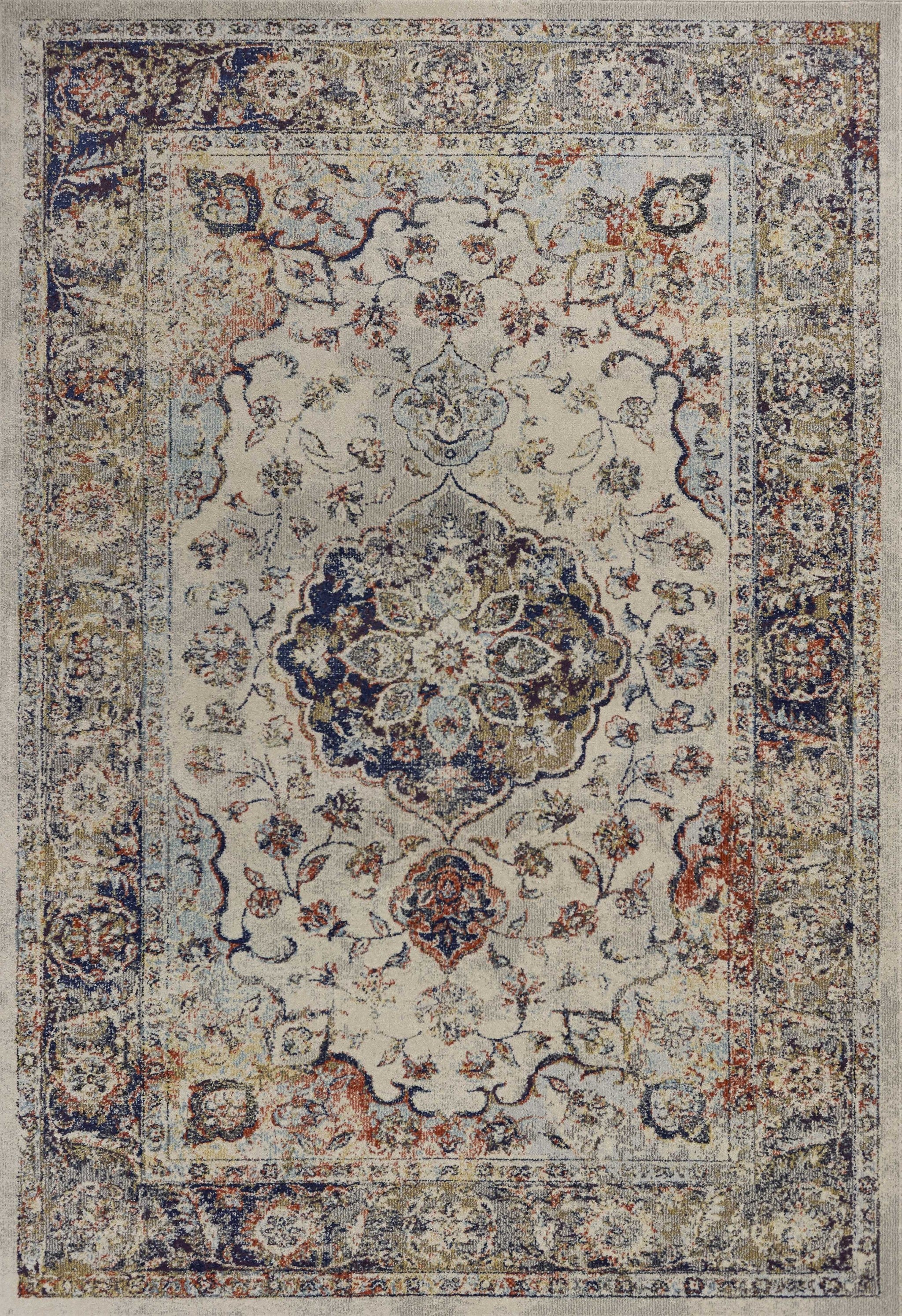 Ivory Delaney Luxury Area Rug for Floor - Transform Your Living Space with Elegant Traditional Design and Premium Quality