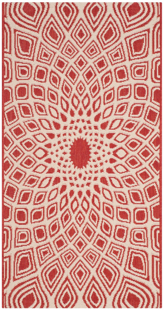 Stylish and Long - lasting Polypropylene Courtyard Power Loomed Rug for Indoor/Outdoor Use