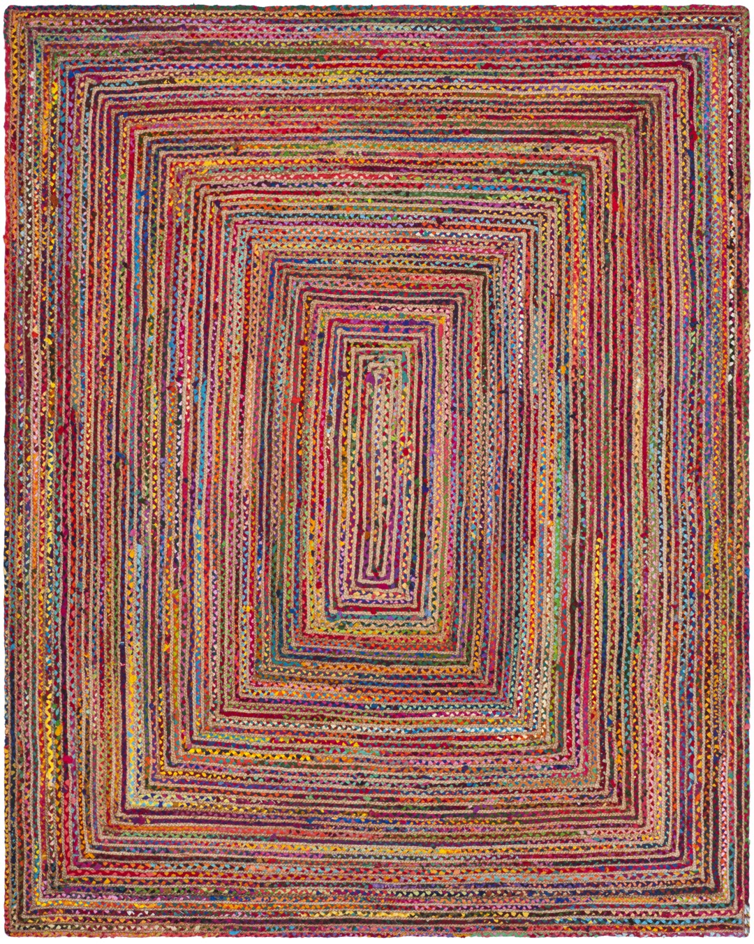 Cape Handmade Natural Fiber Floor Rug - Soft and Textured Coastal-Style Rug Ideal for Beach Houses or Urban Residences