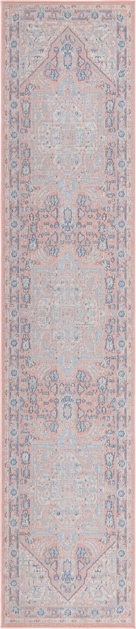 Exquisite Whitney Medallion Area Rug with Enchanting Floral Design, Durable and Easy - to - Maintain for Your Ideal Home Decor