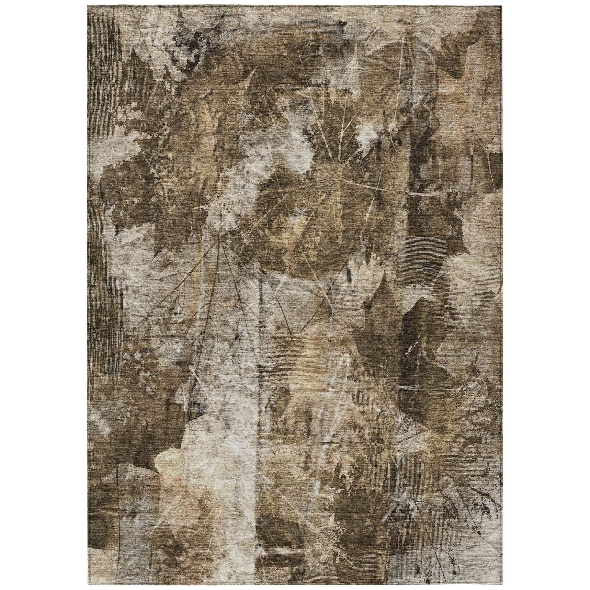 Elegant and Stylish Outdoor and Indoor Floral Non-Slip Washable and Stain-Resistant Runner Rug for Any Living Space