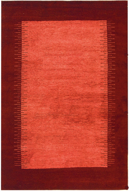 Luxurious Hand - Crafted Wool Area Rug with Rectangle Design from India for Sophisticated Home Decor