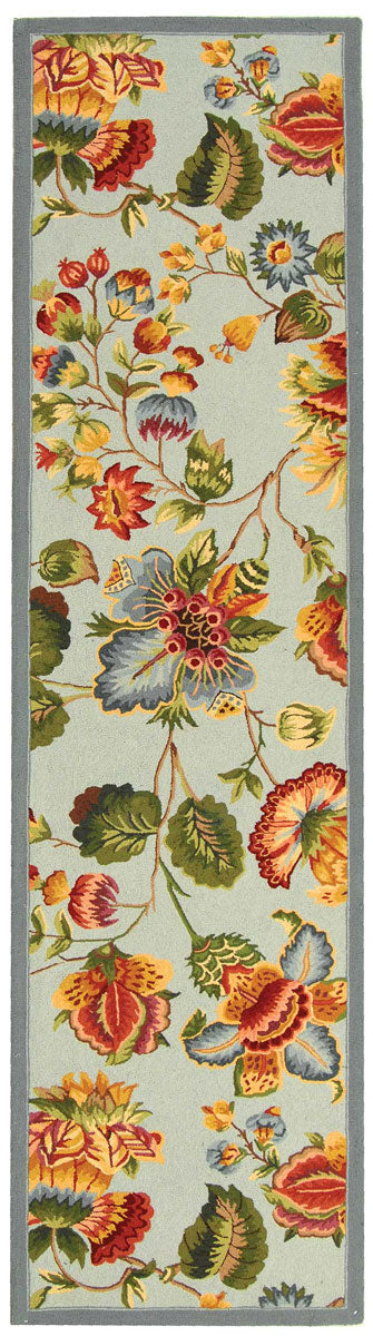 Luxurious Hand-Hooked Wool Area Rug with Exquisite Indian Craftsmanship for Cozy and Stylish Home Decor