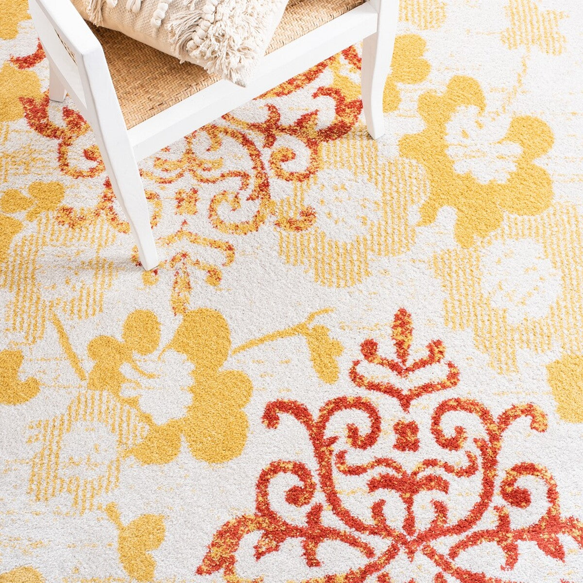 Luxurious Adirondack Area Rug - Soft Blend of Jute and Polypropylene, Power Loomed