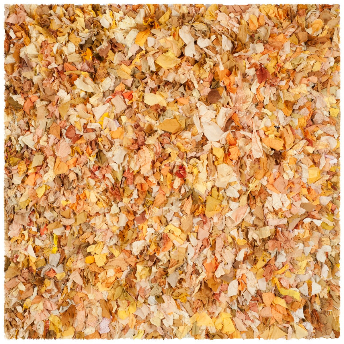 Luxurious Hand-Woven 100% Polyester Rectangle Rug from India for Your Space