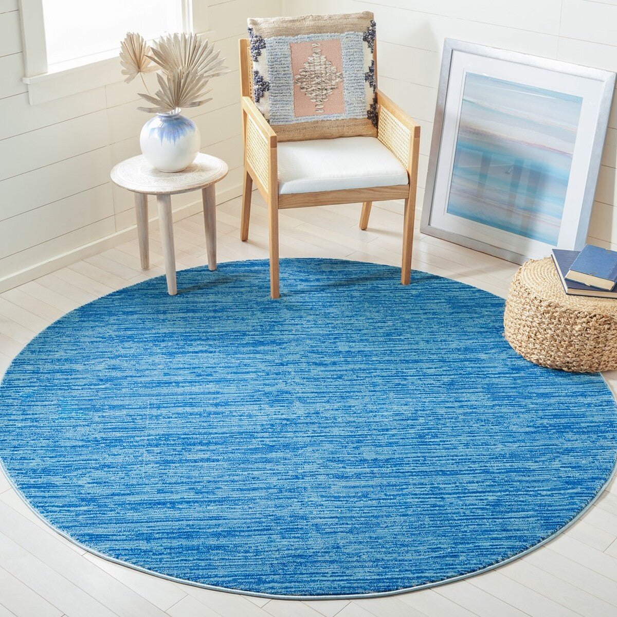 Elegant Vision 606 Flat Weave Area Rug Crafted from a Durable Blend of Polypropylene and Polyester for Home Decor