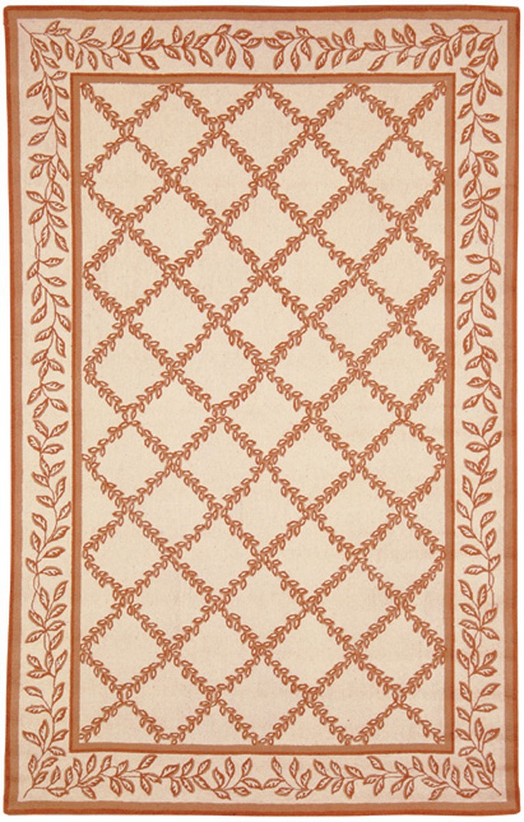 Exquisite Hand-Hooked Chelsea Rug: 100% Pure Wool Pile, Durable Cotton Backing, Timeless Designs