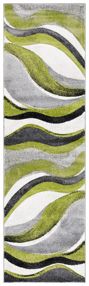 Stylish Hollywood - Inspired Contemporary Power - Woven Polypropylene Area Rug for Any Home Decorating Space