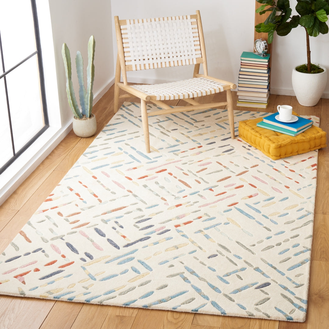 Luxurious and Durable Metro Hand - Tufted 100% Wool Area Rug with Elegant Style for Every Space