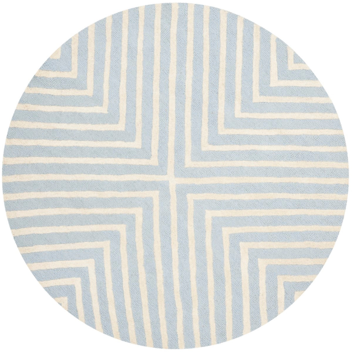 Luxurious Hand-Tufted Cambridge Wool Area Rug with Timeless Motifs for Elegant Homes