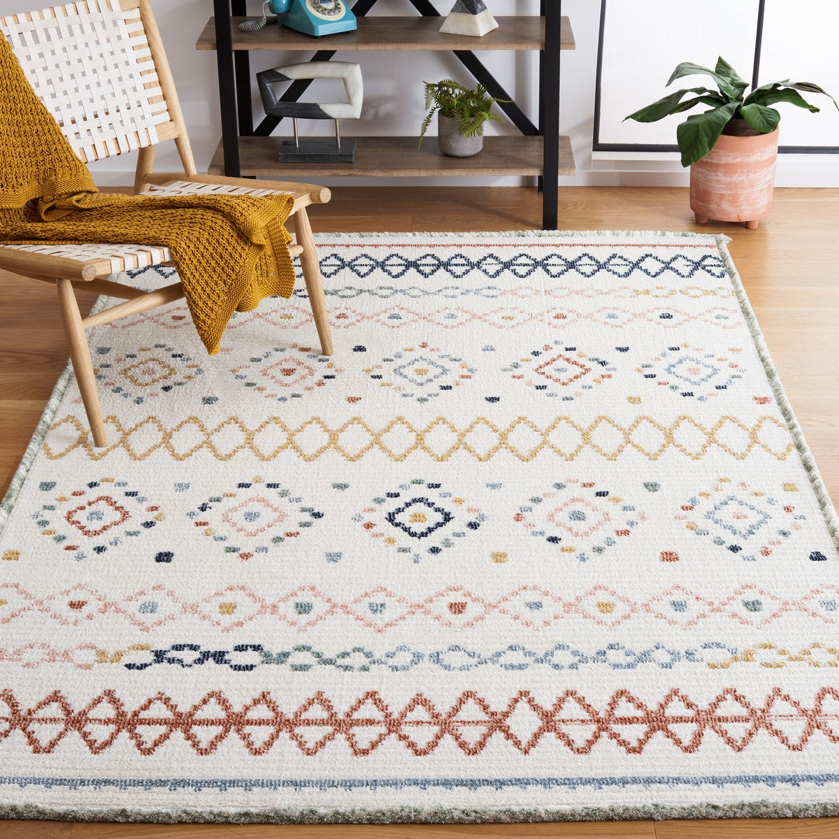 Soft, Durable & Stylish Marrakesh Micro Polyester Power - Loomed Rug for Any Home Space