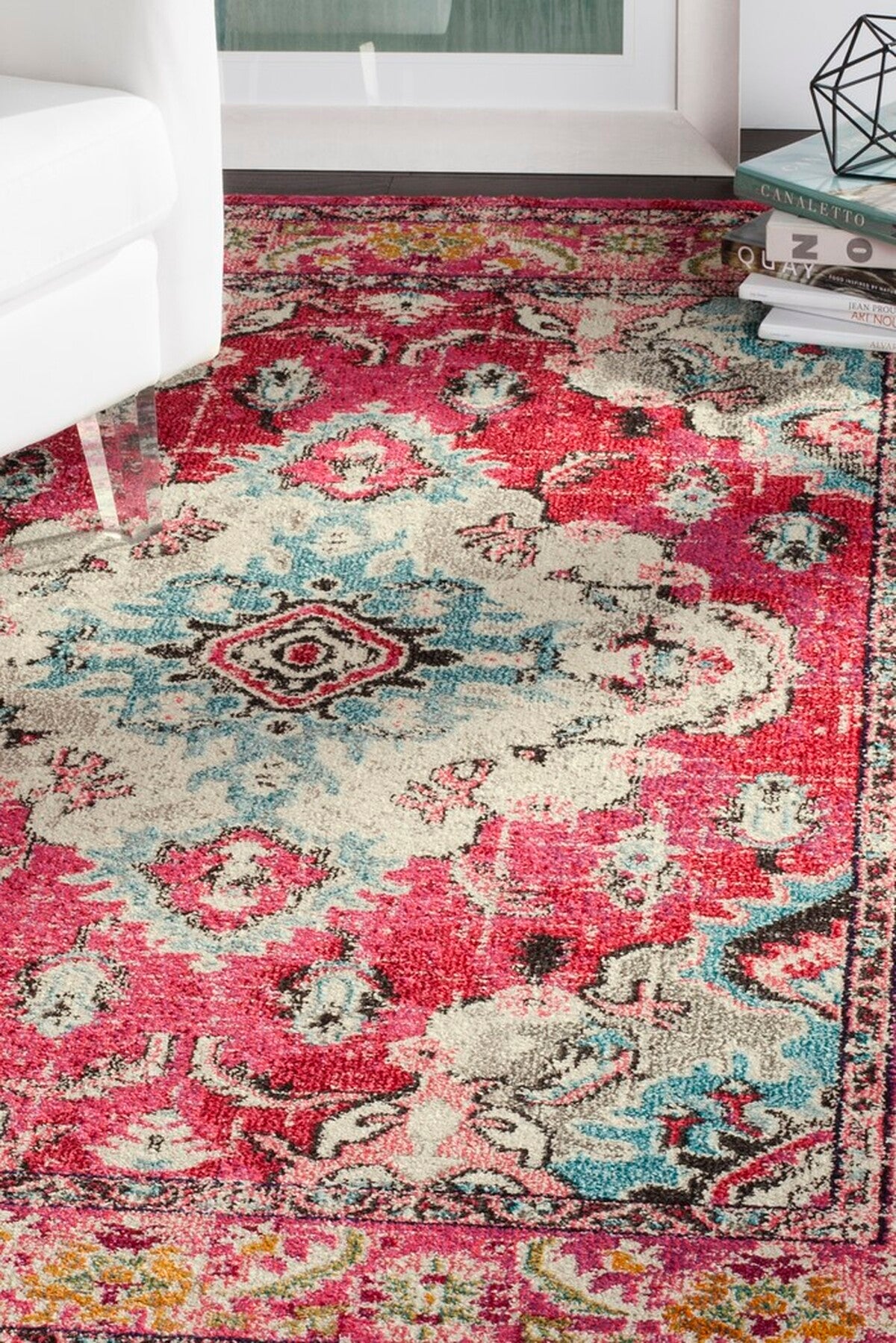 Elegant Turkish Monaco Traditional Flat - Weave Polypropylene Rug for Any Room