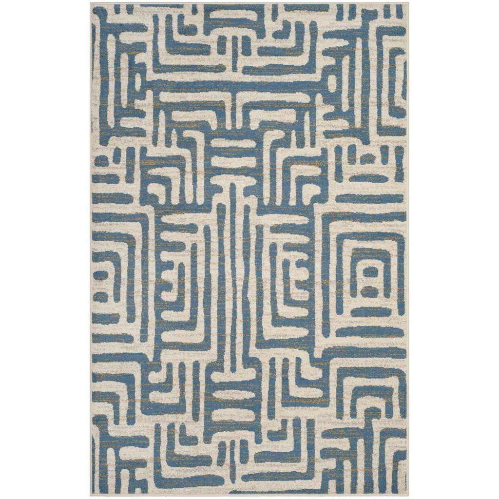 Safavieh Amsterdam AMS106 Luxury Power - Loomed Polypropylene Pile Rug for Elegant Home Decorative Design