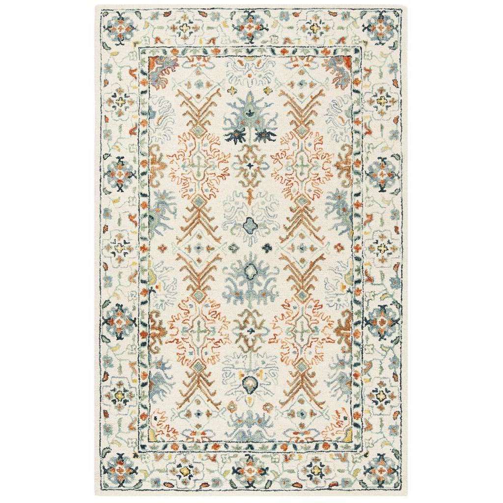 Luxurious Hand-Tufted Area Rug in Aspen Style - Exquisite Blend of 80% Wool and 20% Cotton for Elegant Home Decor