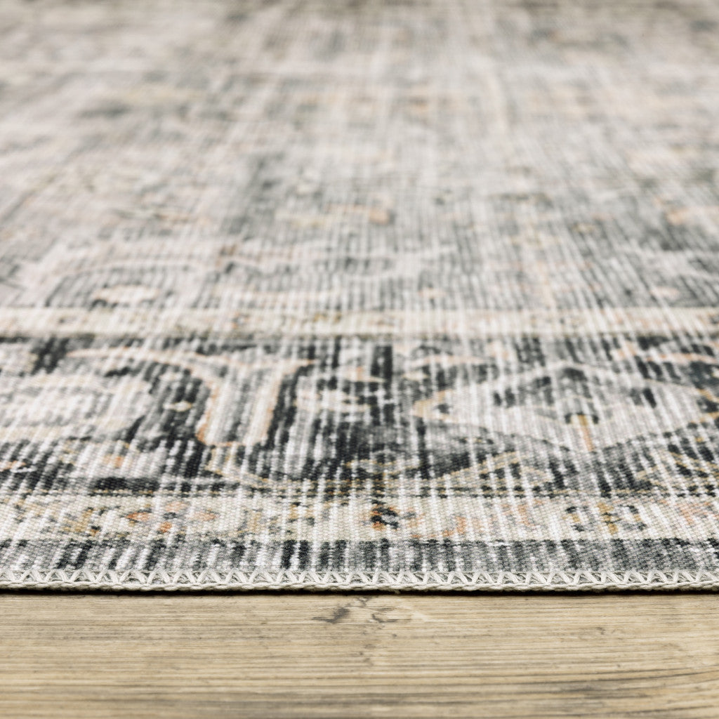 Highly Stain-Resistant Oriental Style Runner Area Rug - Ideal Stylish Decor for Family Homes with Children and Pets