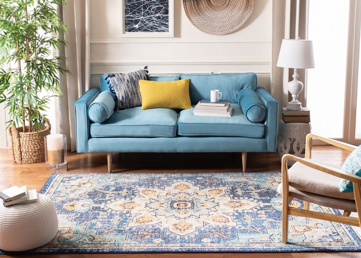 Elegant Rectangle Madison Power - Loomed Rug in Luxurious Turkish Polypropylene Fiber