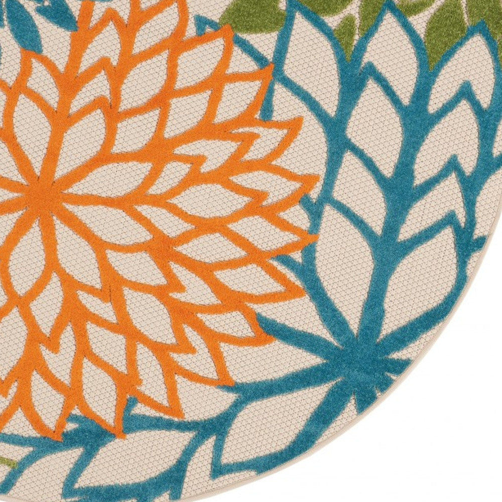 High - Quality Outdoor and Indoor Area Rugs with Elegant Green and Ivory Floral Design for Comfort and Stylish Ambiance in Any Space