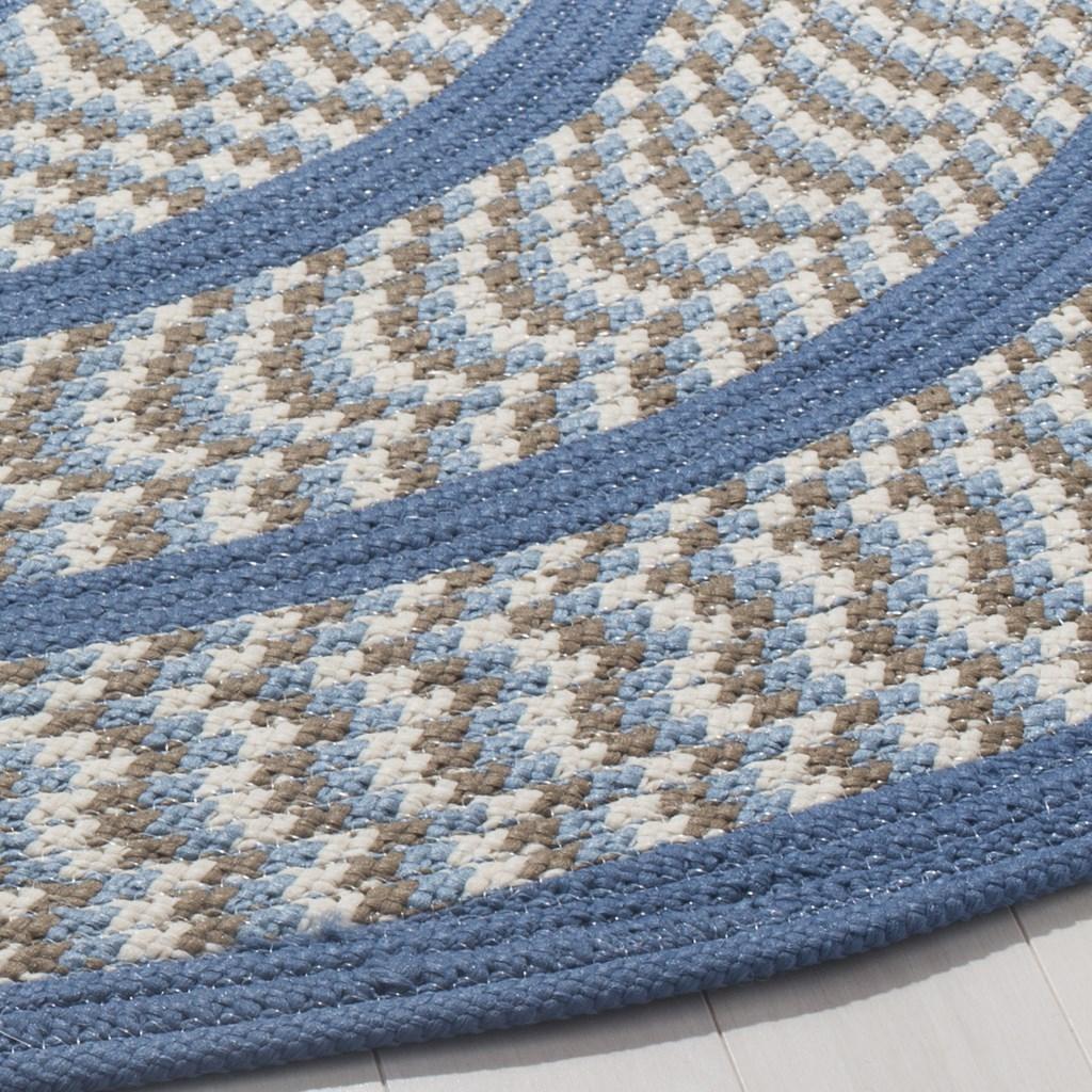 Stylish and Durable Braided Hand-Woven Reversible Polypropylene Floor Rug Ideal for Any Indoor Space